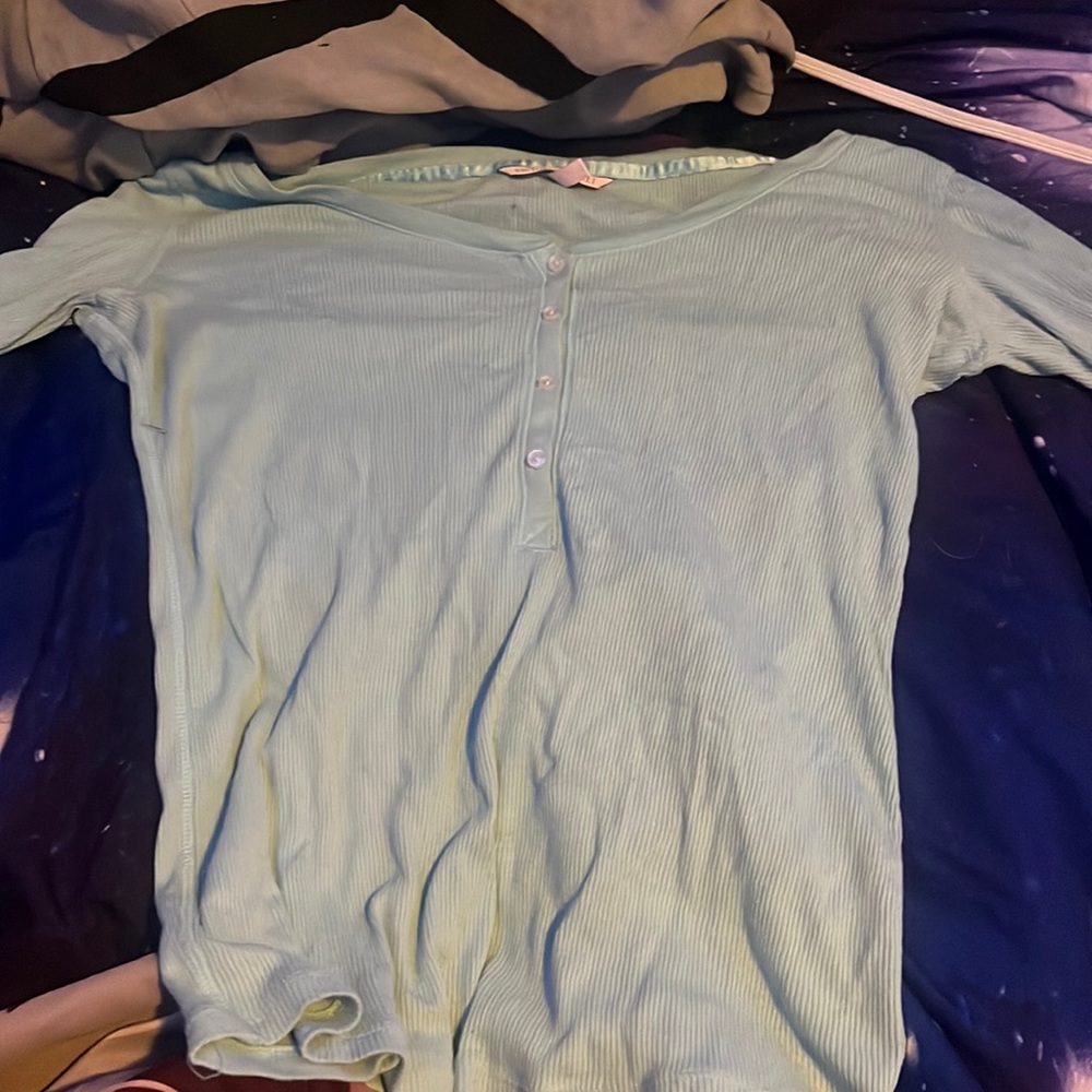 Long sleeve, Victoria’s secret shirt. Size medium.